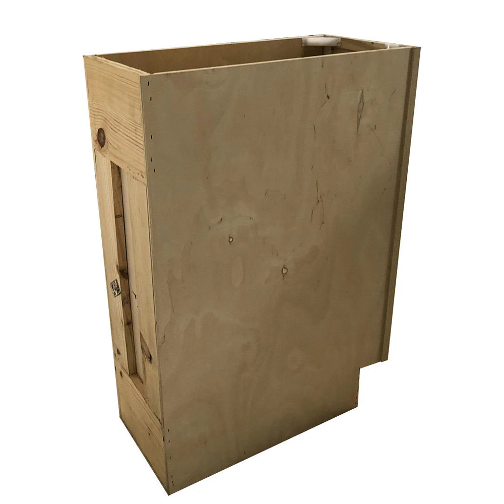 Kitchen Drawer Base Cabinet | Unfinished Poplar | 12 in. | 3 Drawer